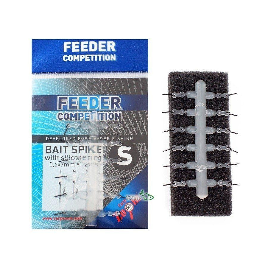 Carp Zoom Bait Spike with Silicone Ring S-L
