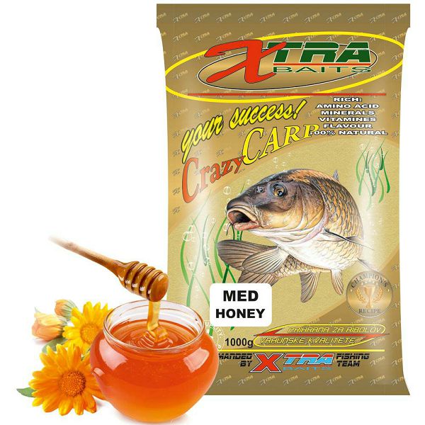 RIBIŠKA HRANA XTRA CRAZY CARP MED 1KG