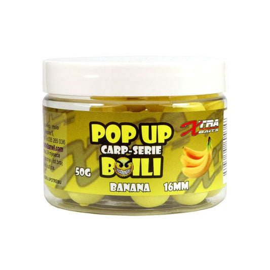 BOILI XTRA POP UP 16MM BANANA 50G