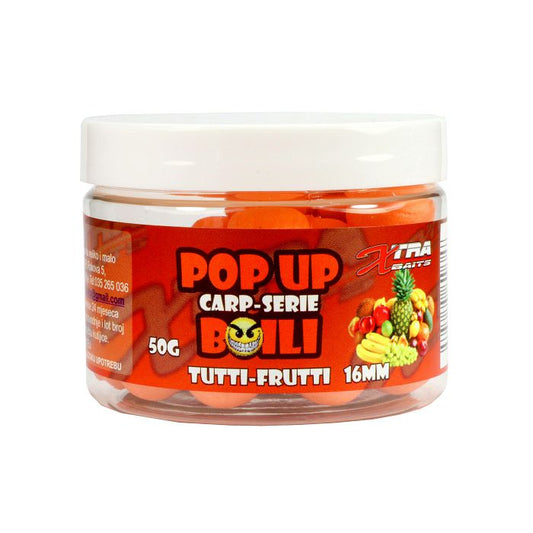 BOILI XTRA POP UP 16MM TUTI FRUTI 50G