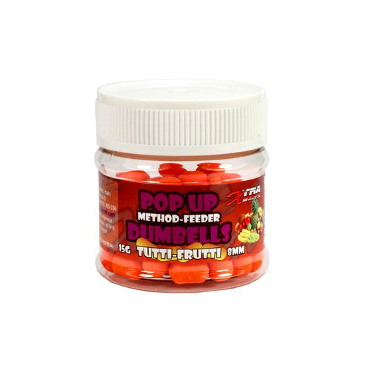 POP UP DUMBELLS 8MM TUTTI FRUTTI 15G